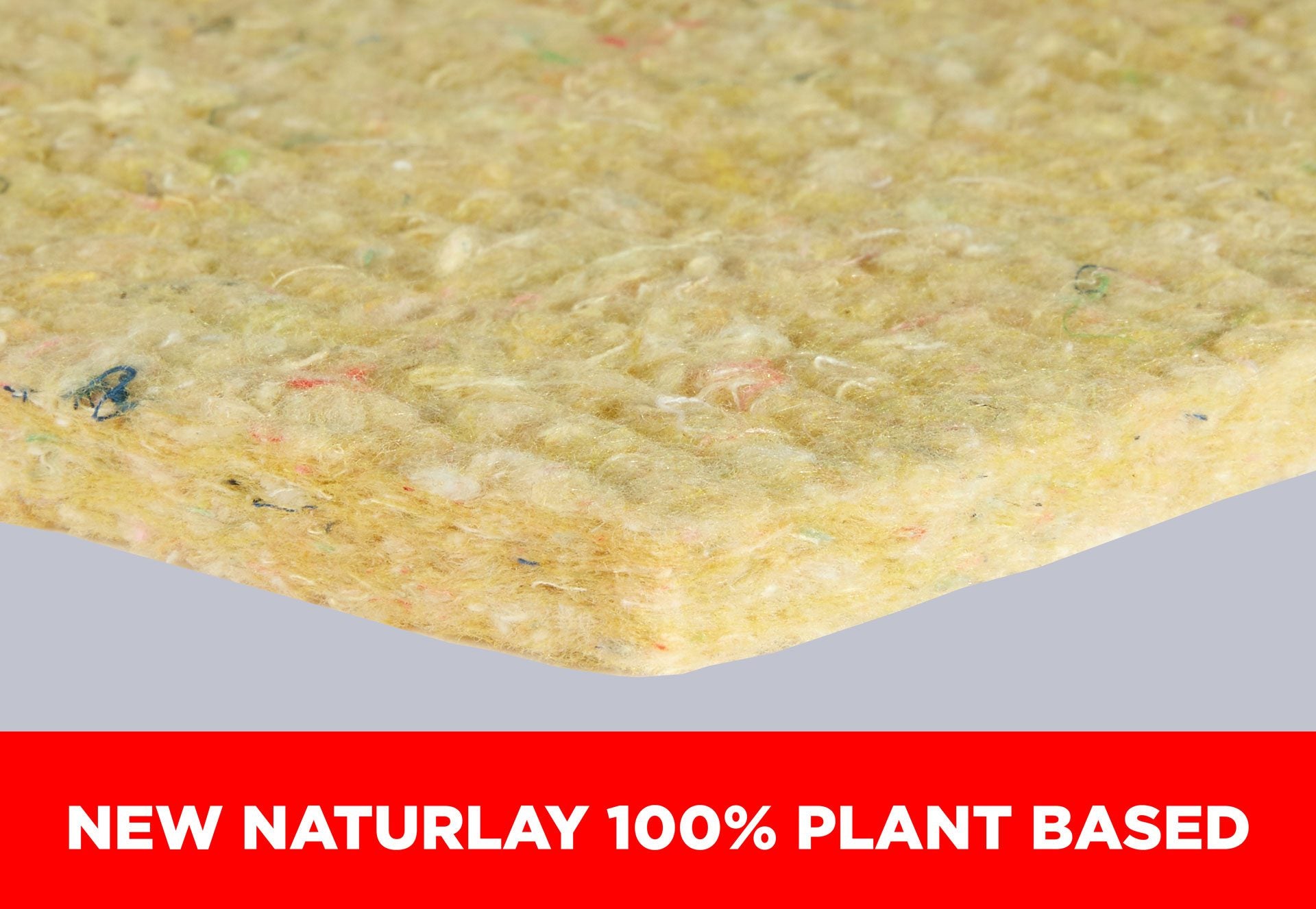 Naturlay 12mm Natural Cotton Carpet Underlay