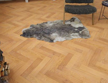 Euro Renhold Select Oak Engineered Herringbone - 15mm Brushed UV Lacquered