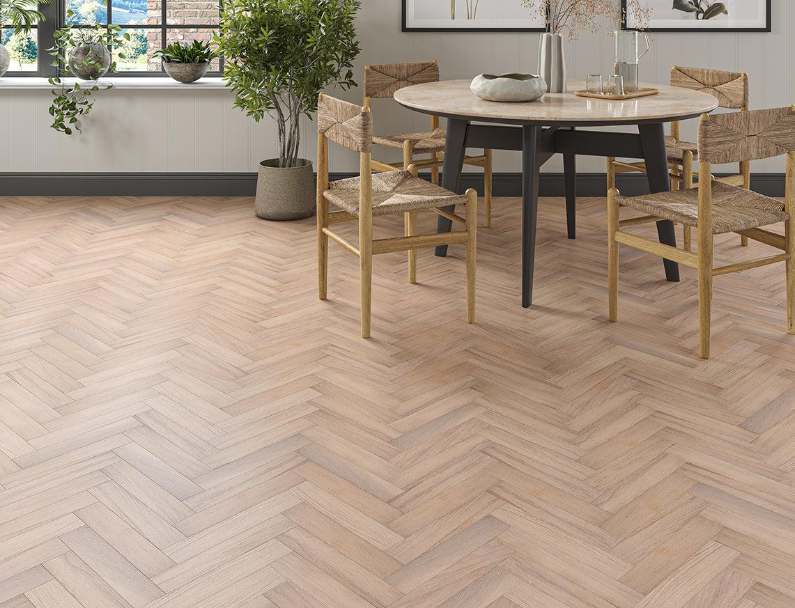 Euro Silsoe Herringbone Engineered Oak Flooring