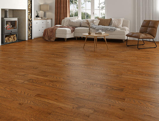 Euro Cranfield Rustic Oak Engineered Wood Flooring