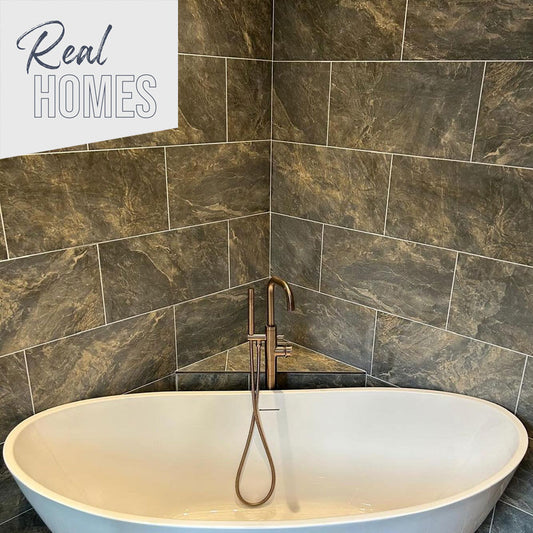 Rockies New Mexico Glazed Porcelain Wall & Floor Tile - 615x308mm