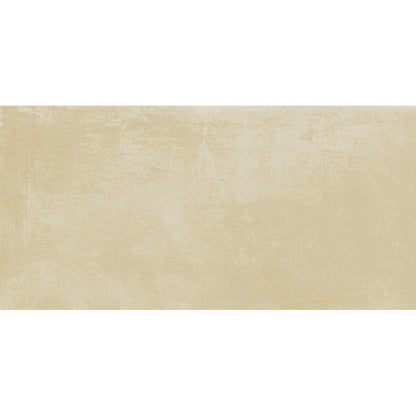 Loft Cream Glazed Porcelain Wall & Floor Tile - 300x600mm