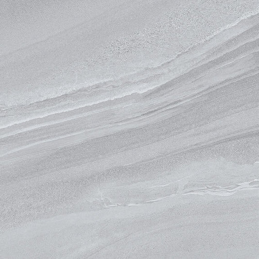 Anderley Dark Grey Polished Glazed Porcelain Wall & Floor Tile - 600x600mm