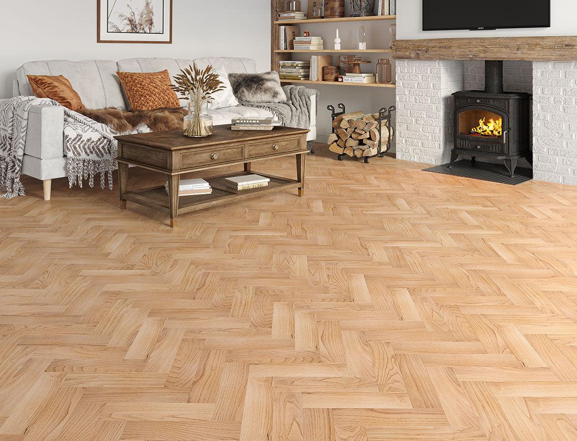 EURO Swinley Engineered Herringbone Oak