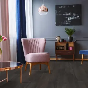 KRONOTEX Exquisite - Nostalgie Graphite Teak - 8mm Laminate Flooring