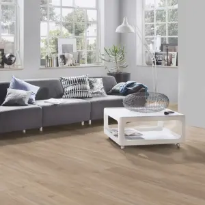 KRONO ORIGINAL - Supernatural Classic - Khaki Oak - 8mm Embossed Laminate Flooring