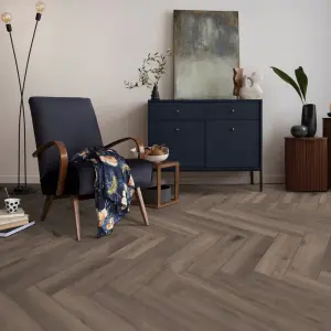 KRONOTEX Herringbone - Ferrara Oak - 8mm Laminate Flooring