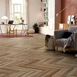 KRONOTEX Herringbone - Villosa Nature - 8mm Laminate Flooring