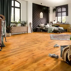 KRONOTEX Basic - Stutter Oak - 6mm Laminate Flooring