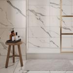 Hera Marble Glazed Porcelain Wall & Floor Tile - 600x1200mm