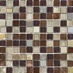 Cascade Glass & Stone Mix Mosaic Tile - 300x300mm