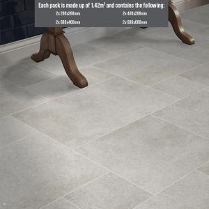 Luciana Stone Matt Glazed Porcelain Modular Opus Tile – Pack 1.42 m²