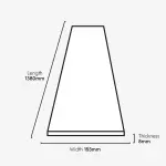 LIBERTY FLOORS - Welsh Oak Nature - 8mm Water-Resistant Laminate Flooring