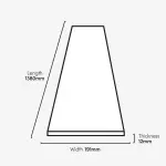 LIBERTY FLOORS - Grand Oak Brown - 12mm Water-Resistant Laminate Flooring