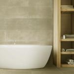 Loft Cream Glazed Porcelain Wall & Floor Tile - 300x600mm
