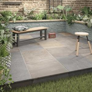 Newby Grey Multi Matt Glazed Porcelain 600x600x20mm