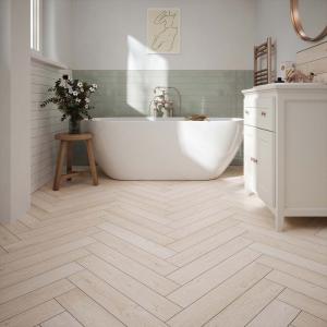 Daintree Birch Matt Glazed Porcelain Wall & Floor Tile - 98x593mm