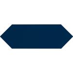 Cast Dark Blue Glazed Ceramic Wall Tile - 100x300mm