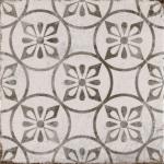 Garcia Petal Grey Matt Glazed Porcelain Tile - 200x200mm