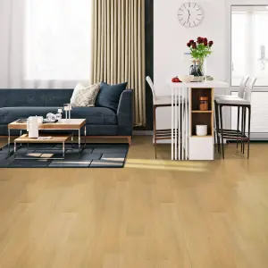 BERRYALLOC - Oacean - Select Light Brown - 8mm Water-Resistant Laminate Flooring