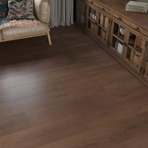 Euro Aspen 12 mm Wide-Plank Laminate – Walnut Shadow Oak