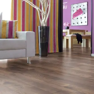 KRONOTEX Amazone - Petterson Dark Oak - 10mm Laminate Flooring