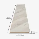KAINDL Chevron Parquet - Alnwig Oak 8mm Laminate Flooring