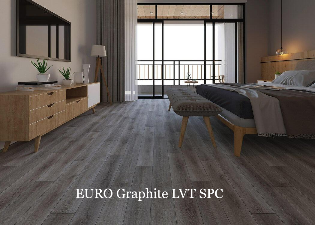 “Luxury Vinyl Tile Flooring Installed in Modern Bedroom