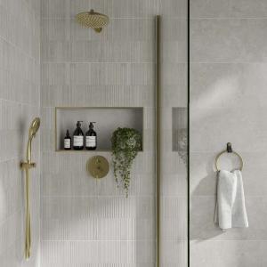 George Pearl Matt Ceramic Wall Tile - 300x600mm