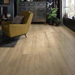 ClickLux Rigid Light Oak 5mm SPC Laminate Flooring - 177.8x1219.2mm