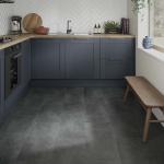 ClickLux Pinnacle Concrete Anthracite 6mm SPC Laminate Flooring - 305x610mm