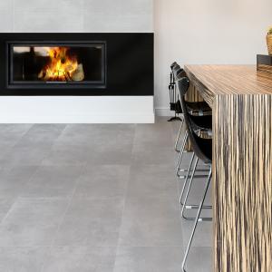 Loft Ash Waves Decor Glazed Porcelain Wall Tile - 300x600mm