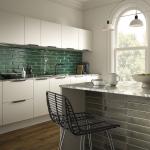 Hope Ash Gloss Ceramic Wall Tile - 75x300mm