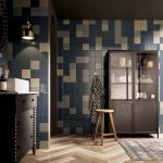 Flash Lead Gloss Ceramic Wall Tile - 130x130mm