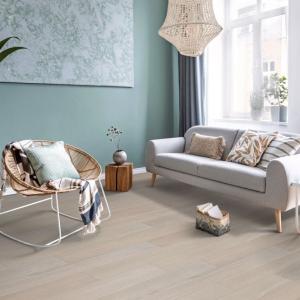 White - Lustre SPC 6mm High Gloss Rigid Core Vinyl Flooring (109179)