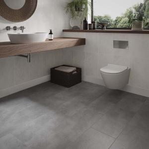 ClickLux Pinnacle Concrete Grey 6mm SPC Laminate Flooring - 305x610mm