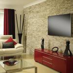 Oyster Sparkle Slate Cladding Tile - 100x360mm