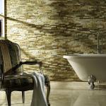 Oyster Split Face Slate Cladding Tile - 100x360mm