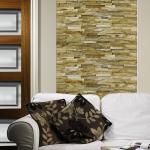 Oyster Split Face Slate Cladding Tile - 100x360mm