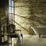 Oyster Split Face Slate Cladding Tile - 100x360mm
